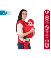 miniatura KIOKIDS FULAR PORTEO ALGODON ROJO