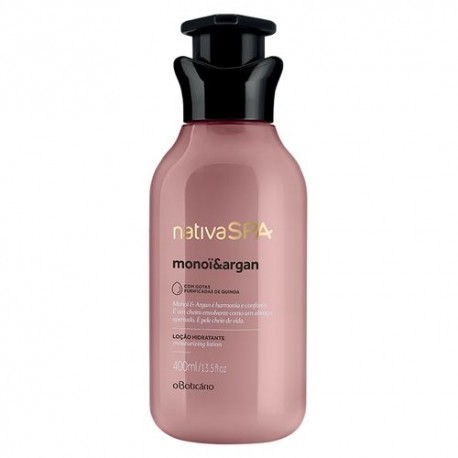 Nativa spa NSPA Monoi y Argan Hidratante Corporal 400 ml Oboticario