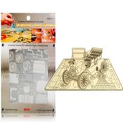 miniatura Mini rompecabezas de metal 3D para adultos