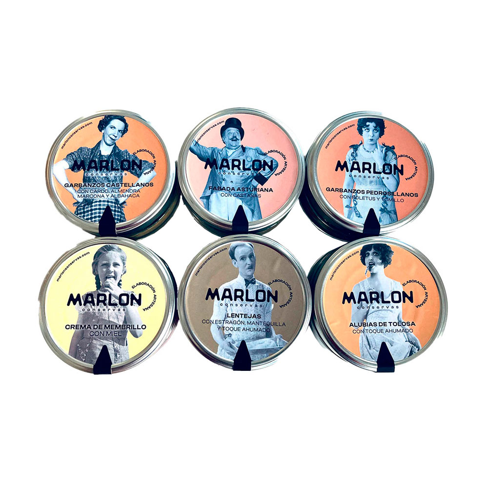 Pack 4 -Sabor mediterráneo: garbanzos castellanos, Fabada, Garbanzos pedrosillanos, crema de membril