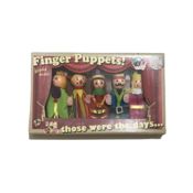 miniatura ack de 5 marionetas para dedos 12cm