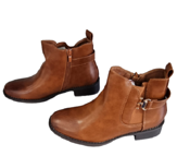 miniatura Botines Mujer con hebilla y cremallera 2