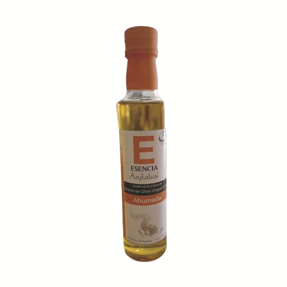 Esencia Andalusí Aceite de Oliva Virgen Extra Aromatizado con Ahumado 250 ml