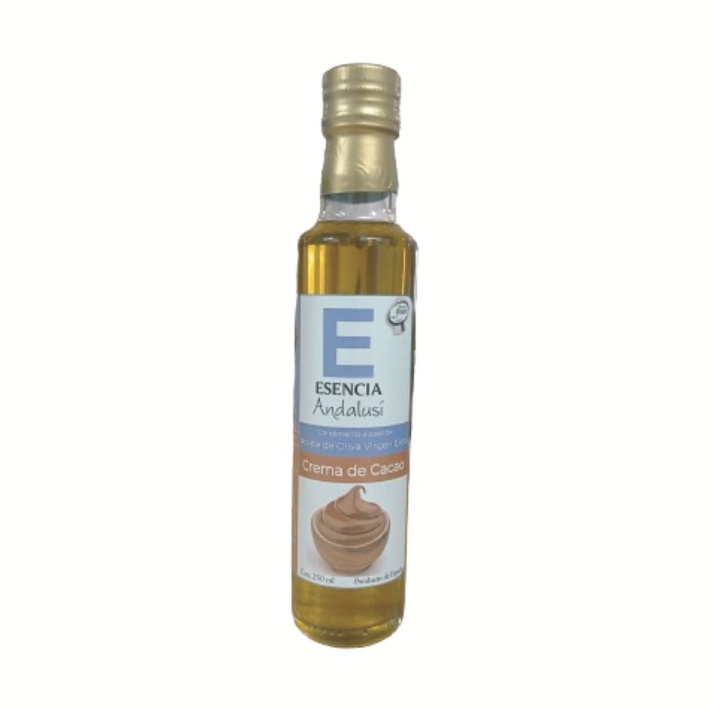 Esencia Andalusí Aceite de Oliva Virgen Extra Aromatizado con Crema de Cacao 250 ml