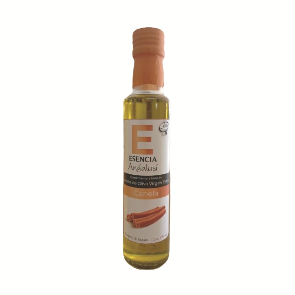 Esencia Andalusí Aceite de Oliva Virgen Extra Aromatizado con Canela 250 ml
