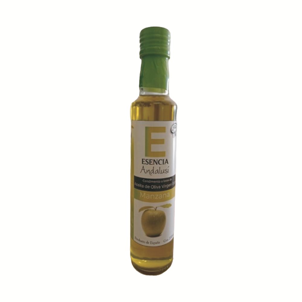 Esencia Andalusí Aceite de Oliva Virgen Extra Aromatizado con Manzana 250 ml