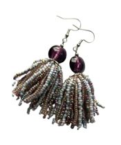 miniatura Pendientes cascada de rocallas