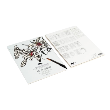 Cuento de Papel Artists Colouring Book Art Nouveau Pepin Press