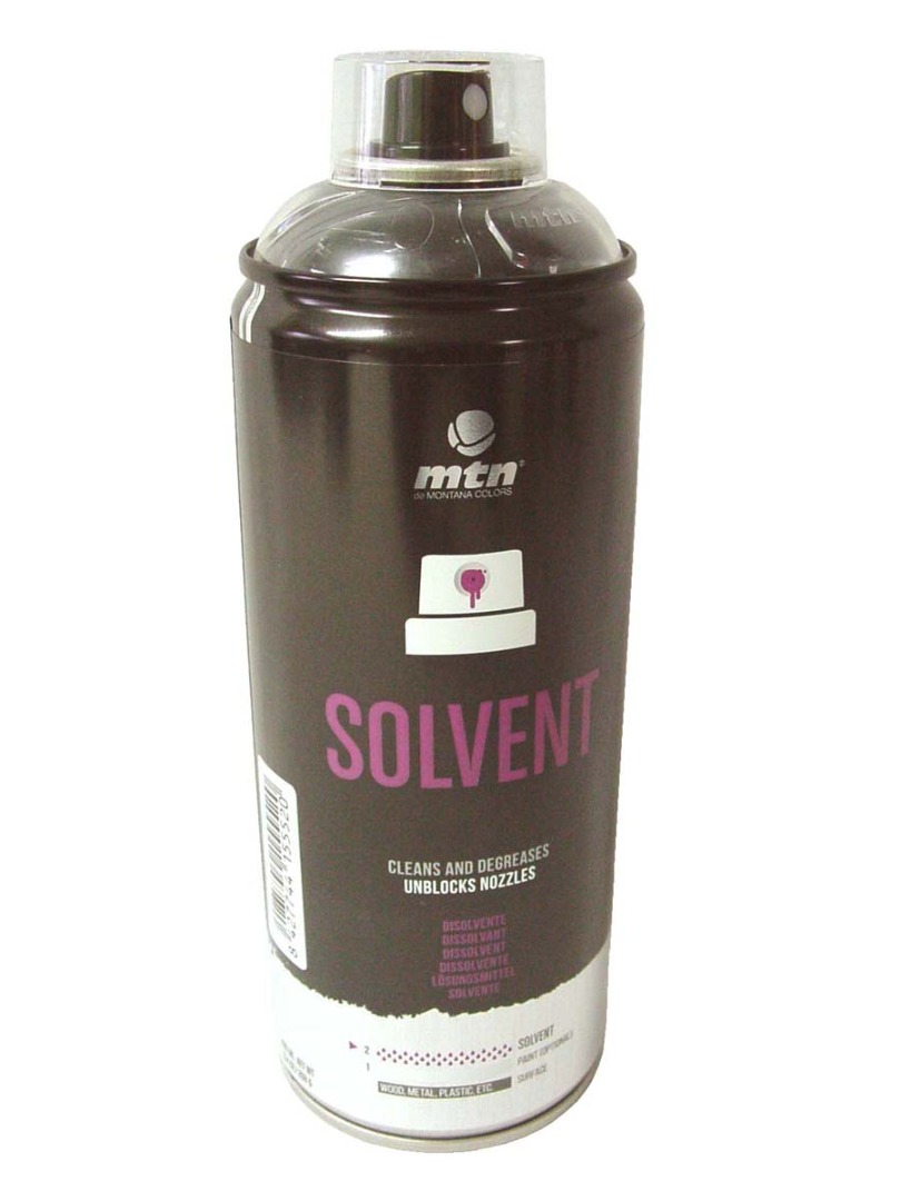 BOTE SPRAY MTN INDUSTRIAL MONTANA COLORS DISOLVENTE LIMPIADOR REMOVEDOR