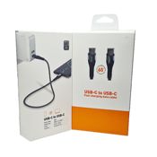 miniatura Cable usb-c to usb-c, 65W carga rápida, como laptops, tabletas y teléfonos inteligentes.