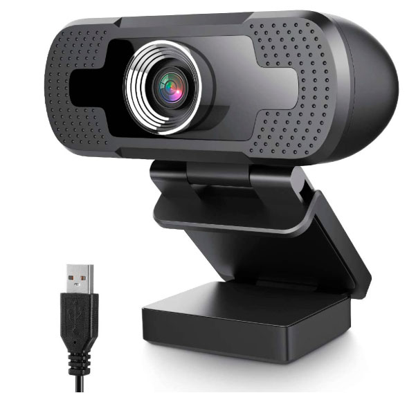 Video Cámara Web 1080P Full HD USB con Micrófono