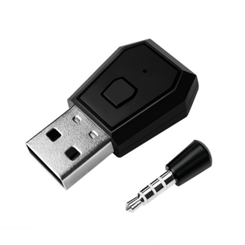Klack Adaptador USB Bluetooth Para Auriculares Gaming Play Station 4 Ps4