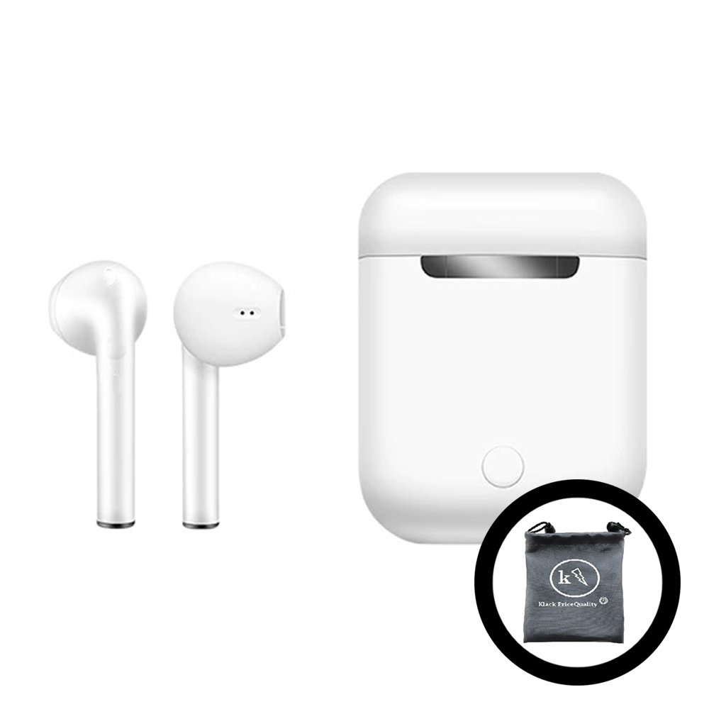 Klack Auriculares Bluetooth I11 Caja Azul Klack® Compatible IPhone Samsung Huawei, Universal