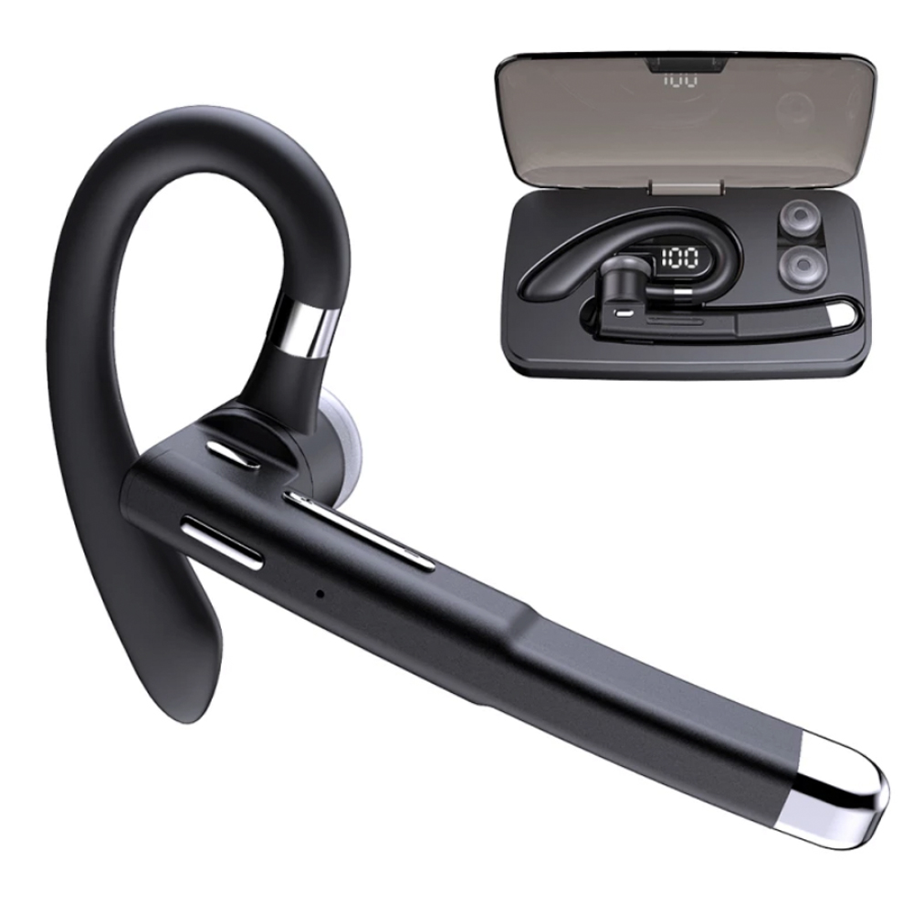 Auriculares inalámbricos potentes, Bluetooth, especiales para coche, moto, camión, negocios, deporte, universal...