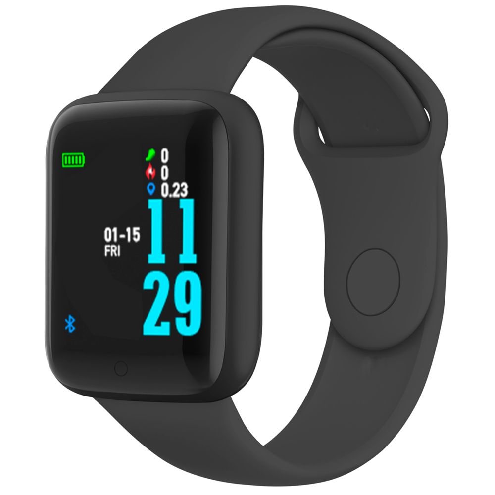 Klack Reloj Deportivo Smartwatch Inteligente Ritmo Cardiaco Negro