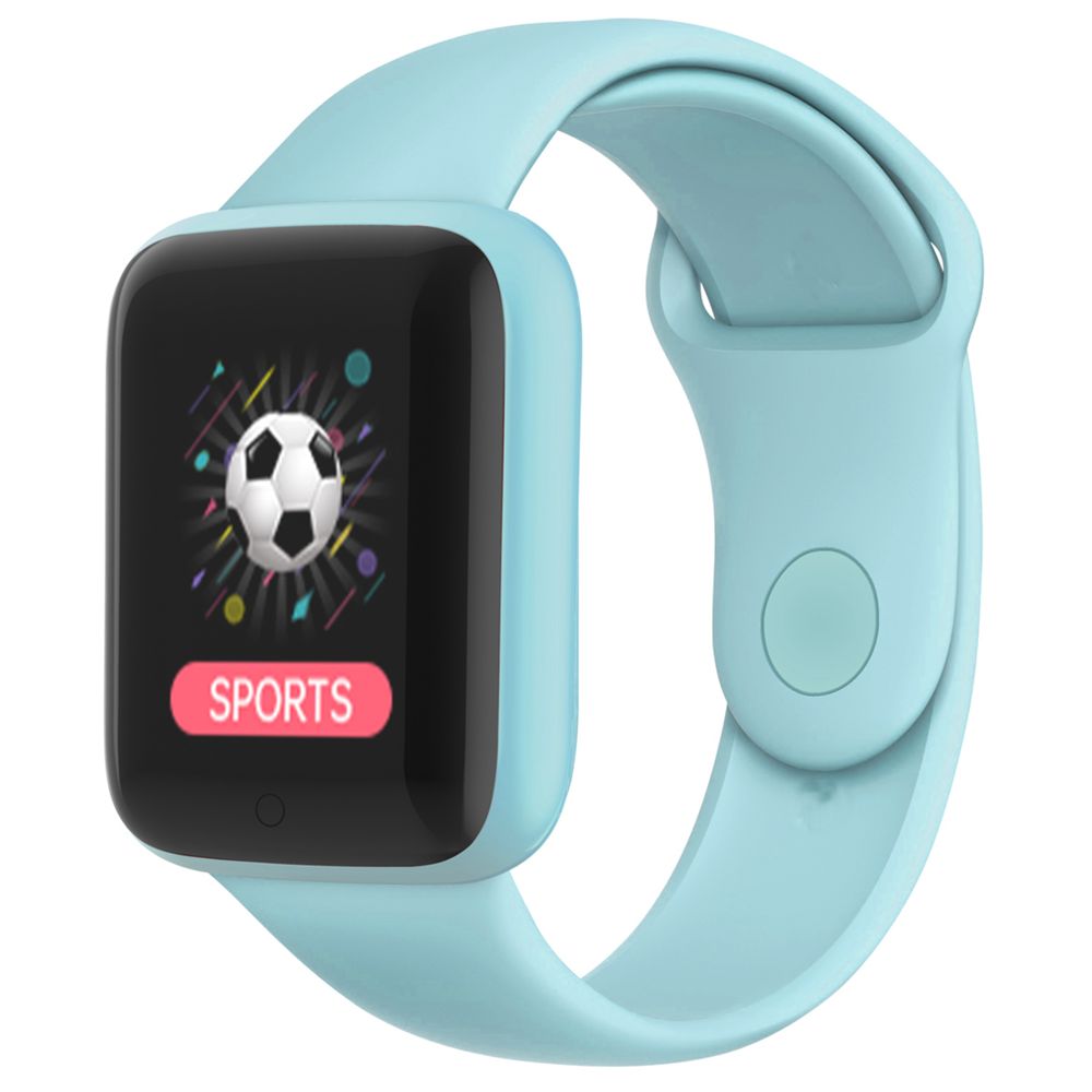 Klack Reloj Inteligente Deportivo Smartwatch  Mujer Hombre Azul
