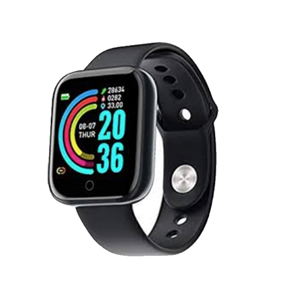 Klack Smartwatch Mujer Hombre Reloj Inteligente Negro Smart Watch Deporte Deportivo L8