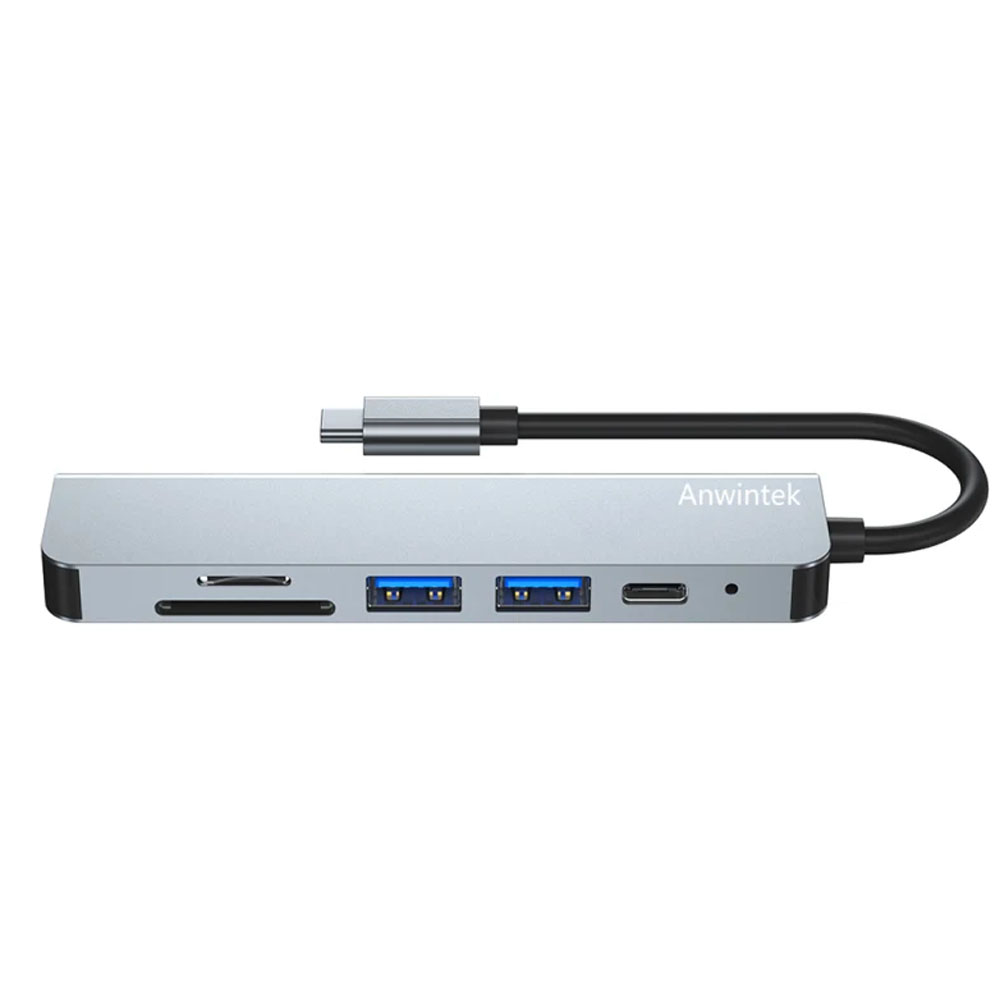 Klack Hub USB C HDMI 4K 6 en 1