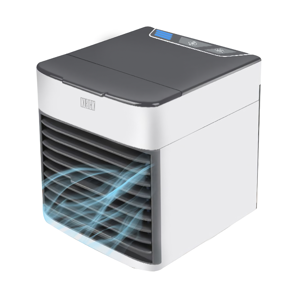 Klack Ventilador Aire Climatizado Portátil Mini USB Para Hogar con Difusor De Agua