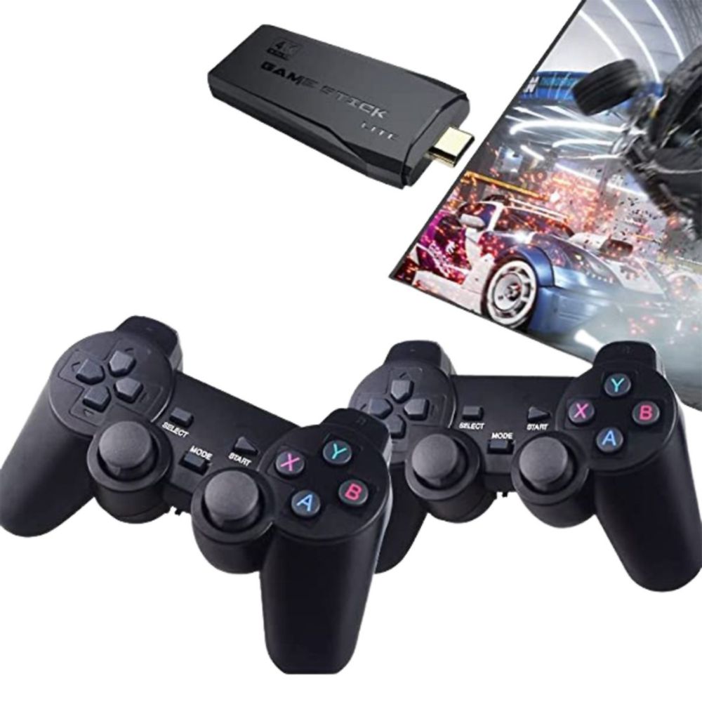Klack Consola de videojuegos HDMI 64GB 4K UltraHD con 20.000 juegos integrados