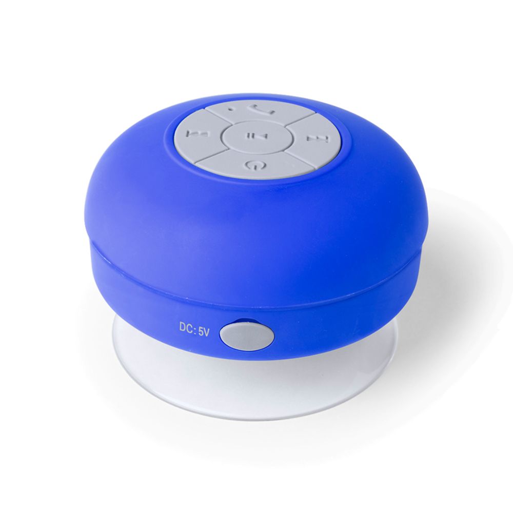 Altavoz Bluetooth® impermeable para Ducha, Playa ó Piscina Azul