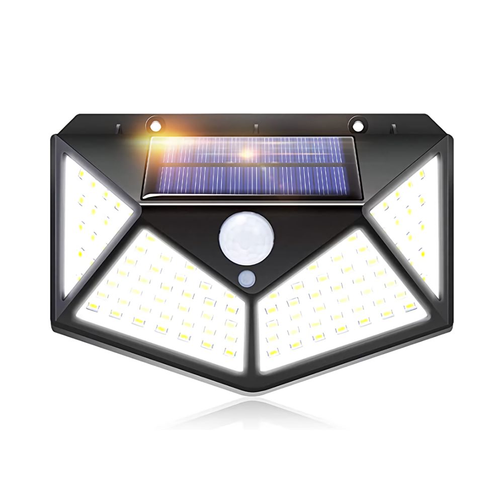 Klack Lámpara, luz solar de exterior de 100 leds