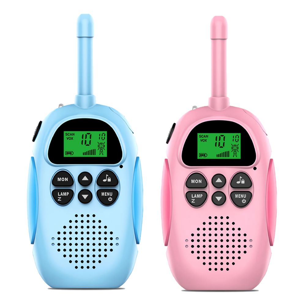 Klack Walkie Talkie Inalámbrico Klack® para niños y niñas, Recargable, Alcance hasta 3Km