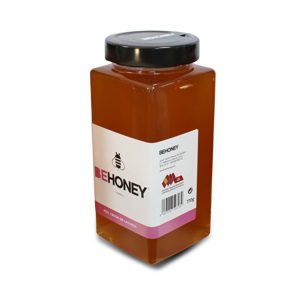 miniatura Miel Cruda de Lavanda - Tarro de 770g