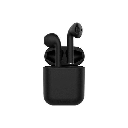 Klack Inpods 12 TWS - Compatible todos teléfonos y dispositivos Bluetooth - Negro