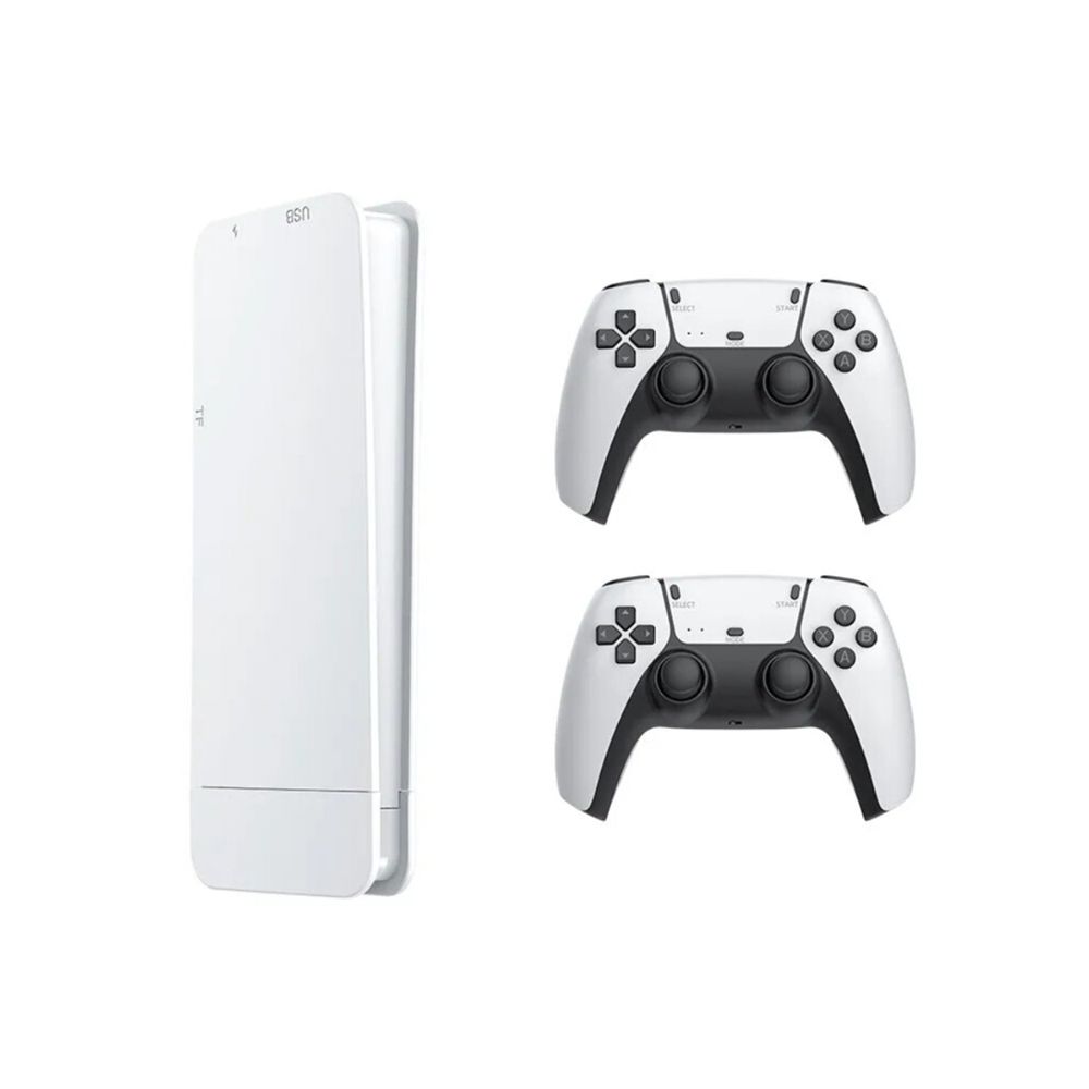 Klack Consola de videojuegos Retro Klack M15 2023 4K, mandos inalámbricos 2.4G, salida HD, 64G, 20000 juegos