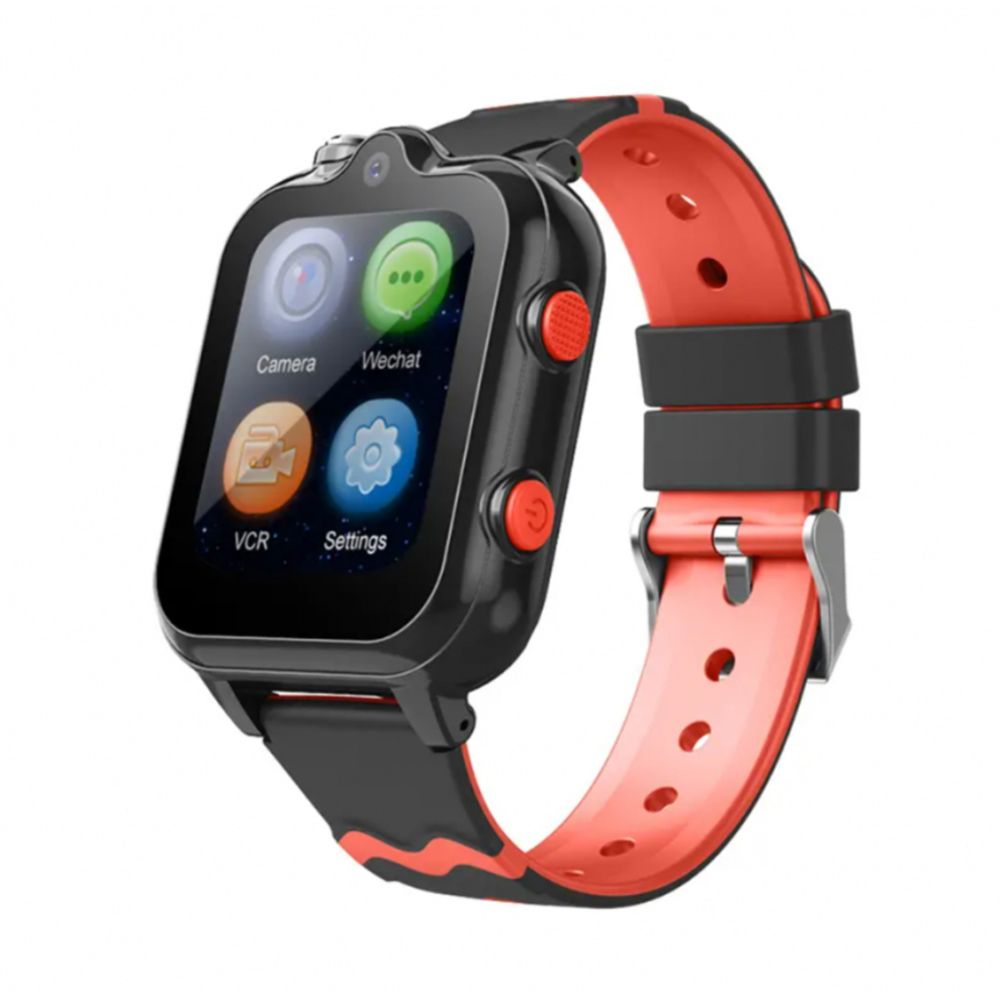 Klack Reloj inteligente Klack® para niños y niñas con GPS Localizador y comunicación, 4G - Negro