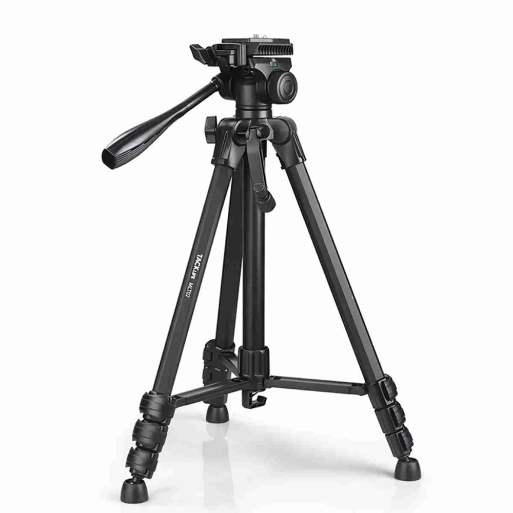 Klack Trípode Klack para cámara ó teléfono móvil, 48/150cm 360° Portátil, Fuerte estabilidad, 5Kg de carga máxima