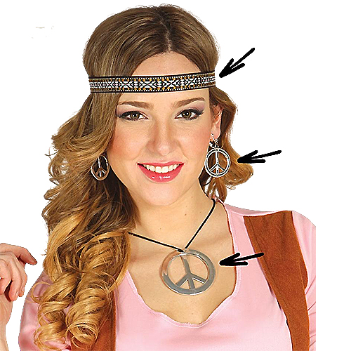 Conjunto Hippie Adulto.