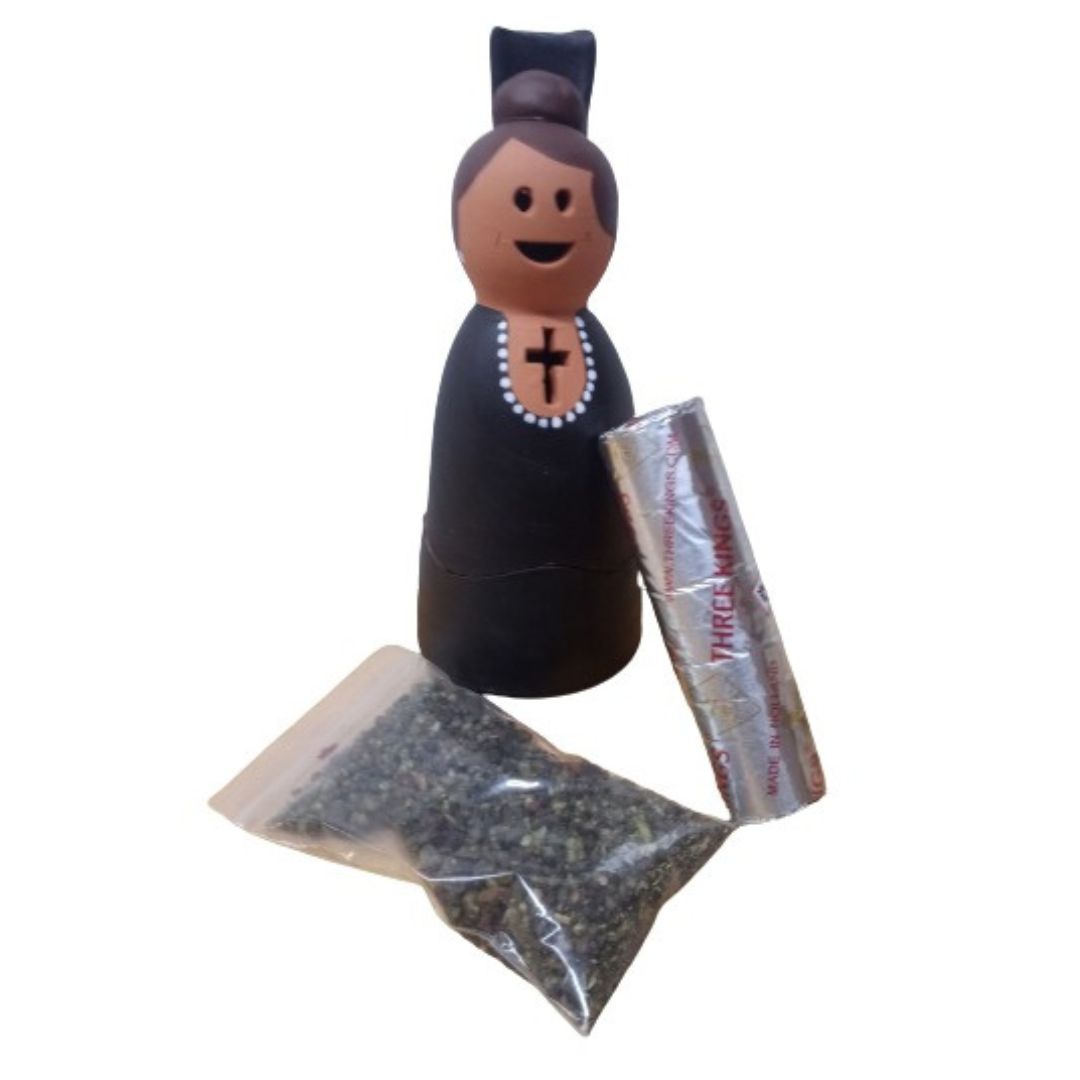 Pack Incienso (serio-mirra)Pastillas Carbon Tres Reyes e Inciensario Mantilla