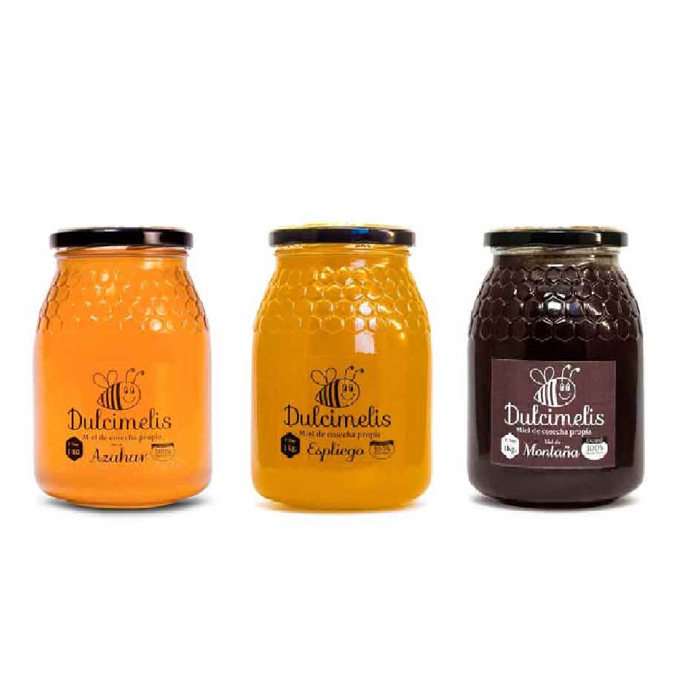 Pack 3x1 Kg - Mieles Crudas Montaña + Espliego + Azahar