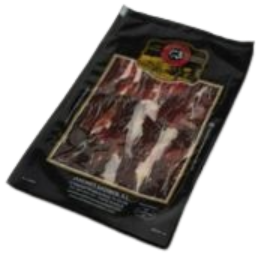 Jamón Bellota Ibérico 50% R.I. 10 Sobres de 100 g