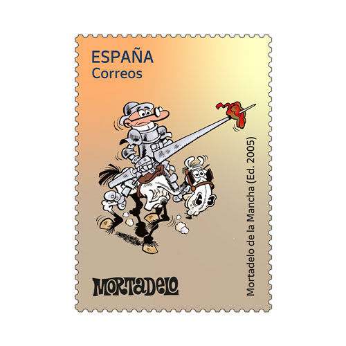 Cripto sello NFT de Mortadelo de la Mancha