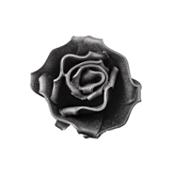 miniatura Rosa forjada Negra