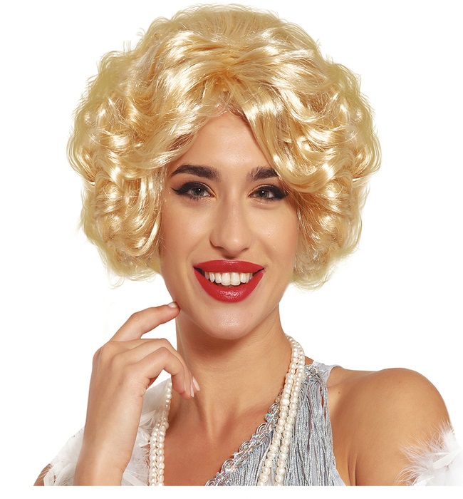 Peluca Mary rubia 1