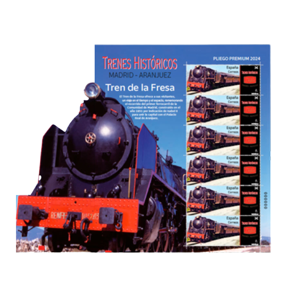 Pliego premium Tren de la Fresa. Madrid - Aranjuez | Trenes Históricos