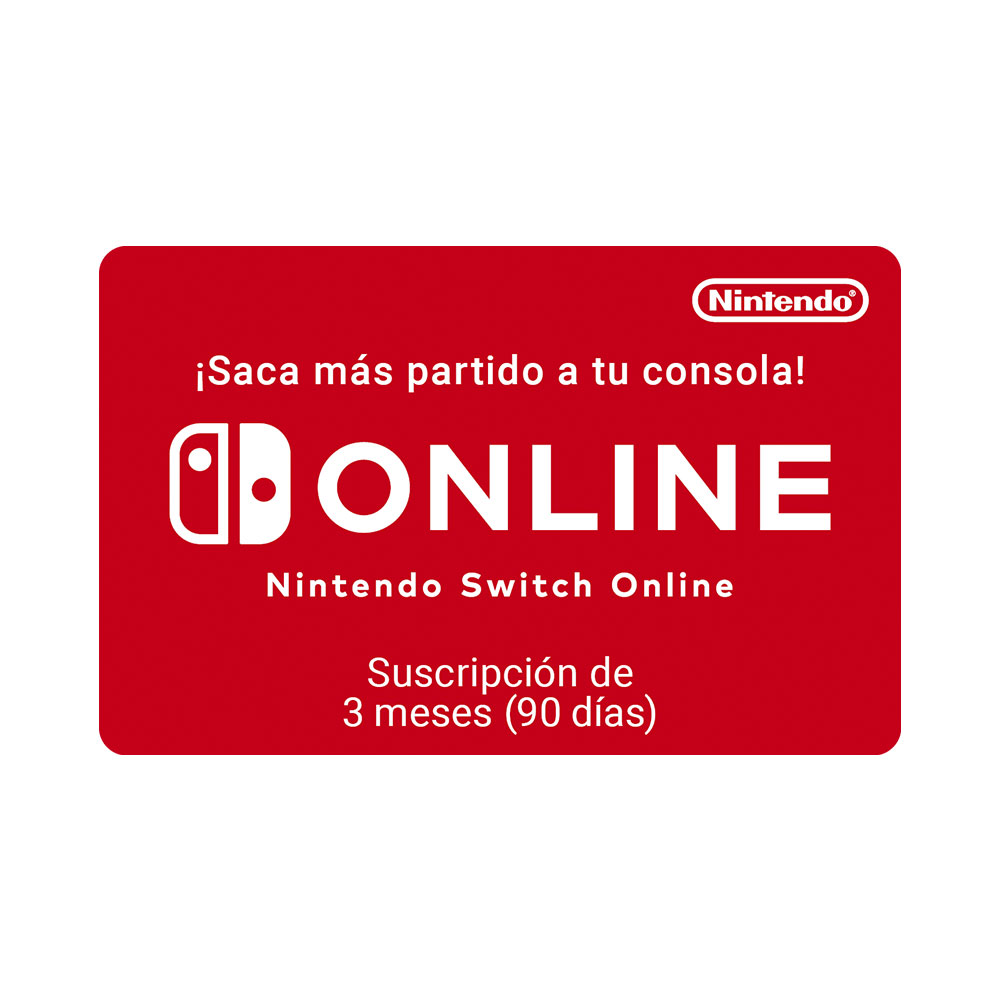 Gift Card Nintendo Switch Online 3 meses | Tarjeta de regalo 7,99€