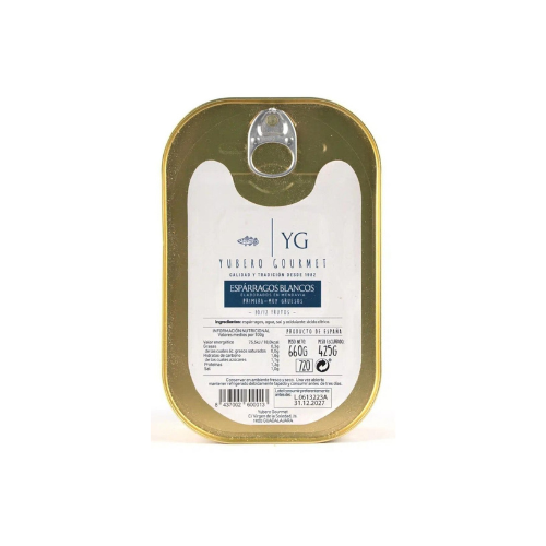 Espárragos blancos 10-12 uds Yubero gourmet 660 g