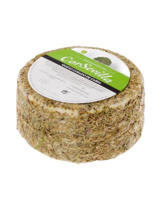 Queso curado de cabra al romero – Queso entero 700 g 1
