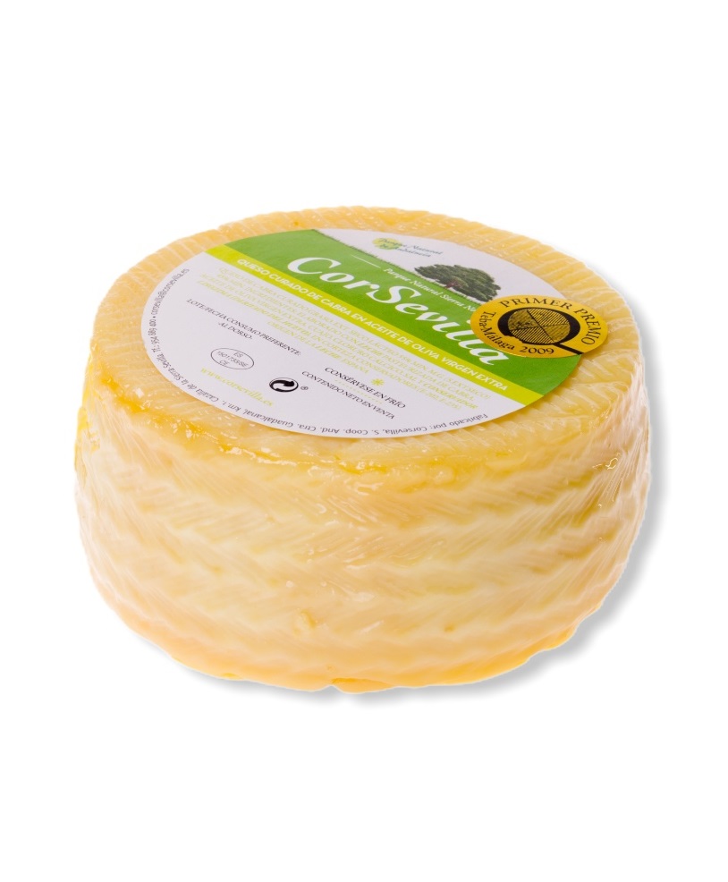 Queso curado de cabra en aceite de oliva virgen extra 700g 1