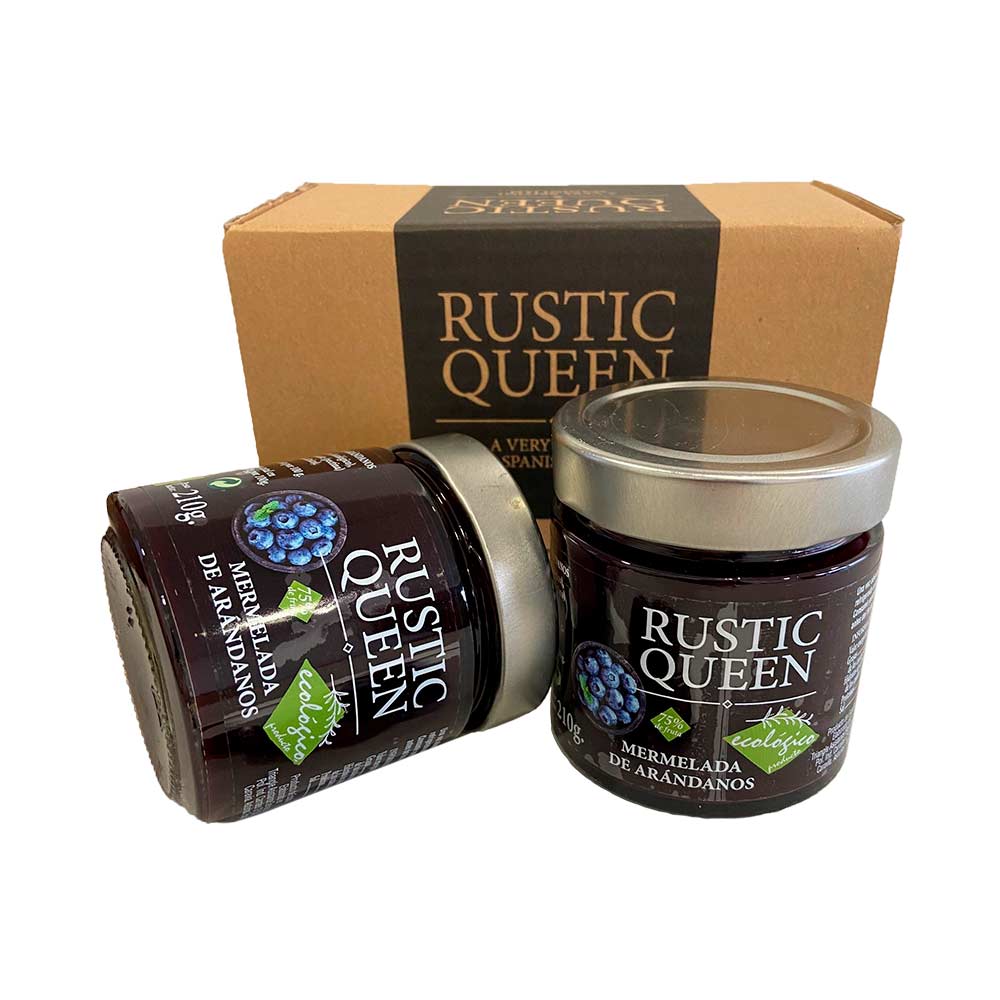 Mermelada extra de arándanos ecológico 210 g - Pack 2