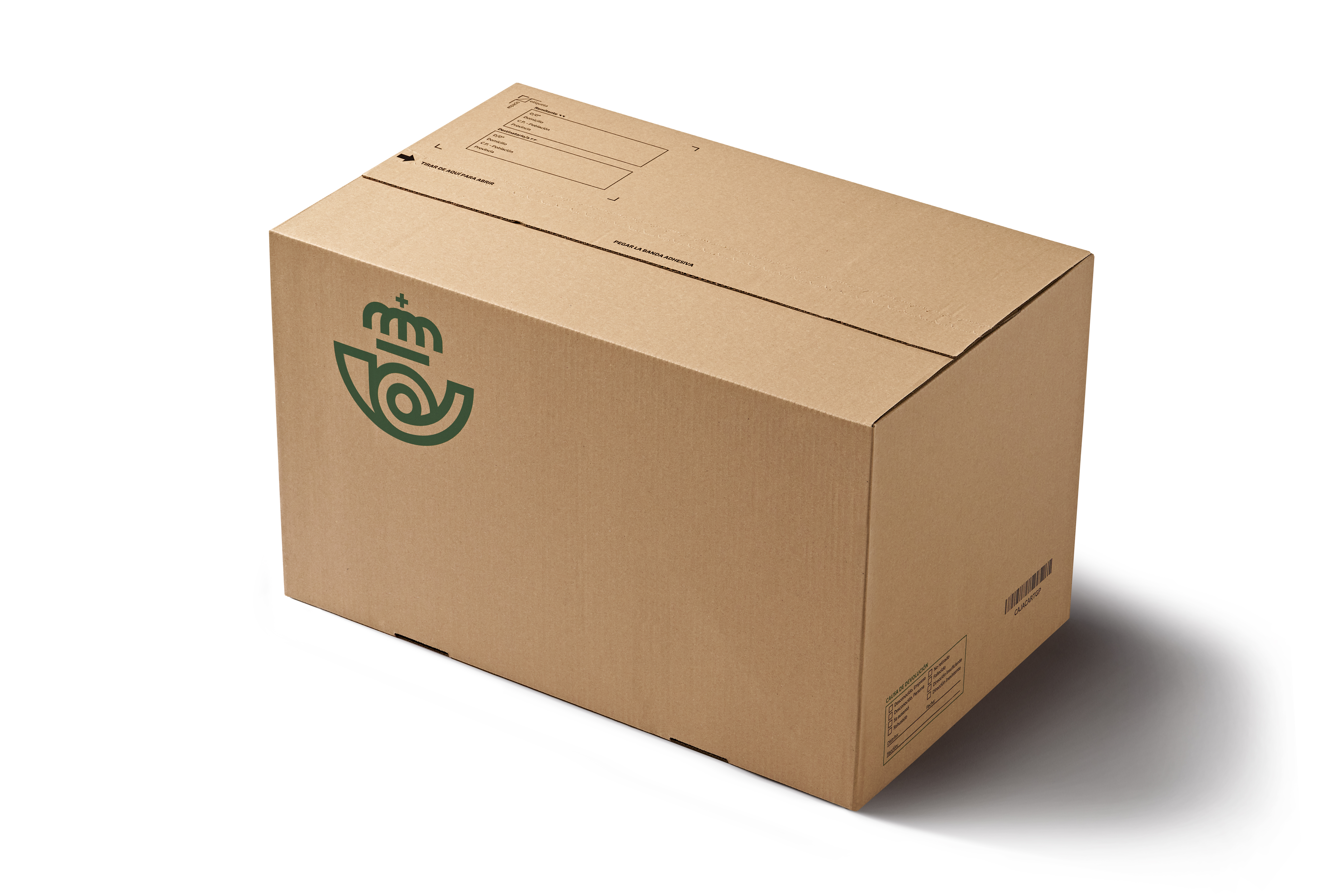 Caja de cartón ecológico | Grande Plus