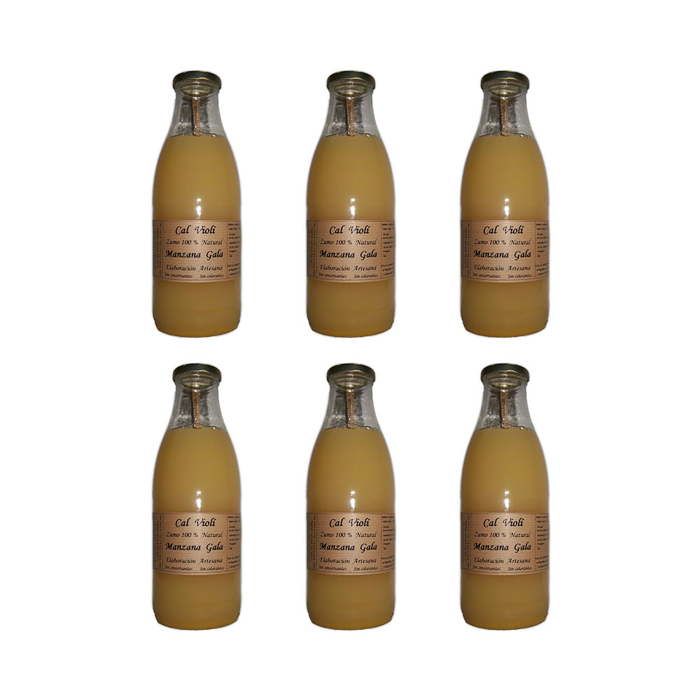 Pack botellas de zumo - 6x1 L