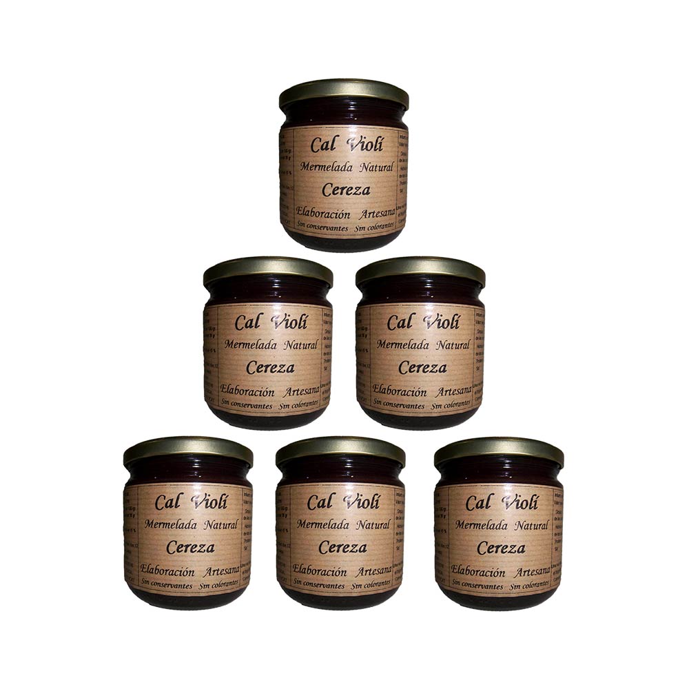 Pack mermelada de cereza - 6x340 ml