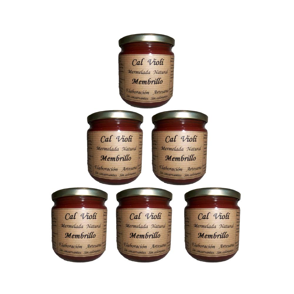 Pack mermelada de membrillo - 6x340 ml