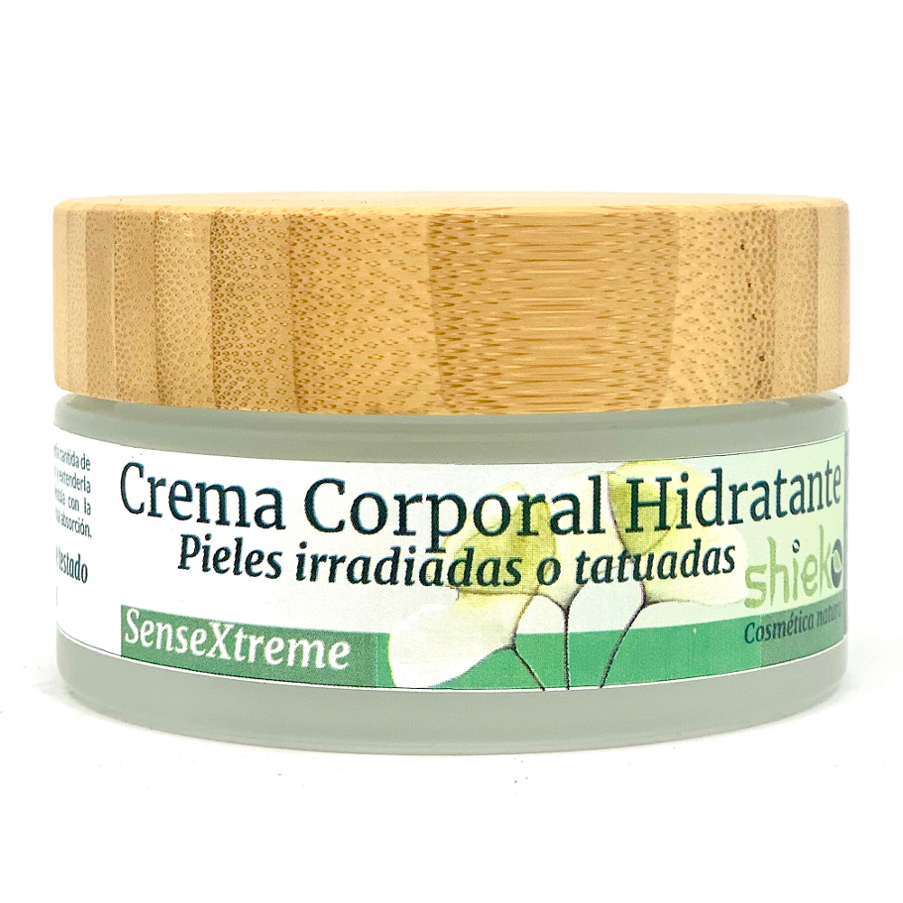 Crema corporal hidratante pieles ultrasensibles Bio  - pieles irradiadas, tatuadas                100 ml